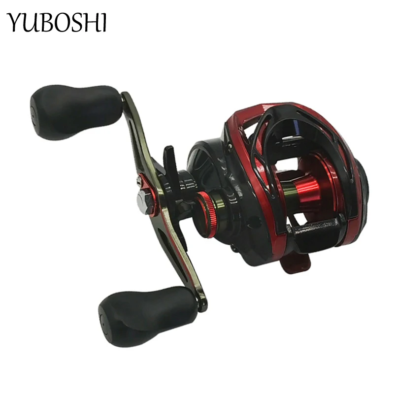 YUBOSHI New 8kg Max Drag Lightweight Design Fishing Reel 7.3:1 Gear Ratio Right/Left Hand Baitcasting Fishing Wheel
YUBOSHI New 8kg Max Drag Lightweight Design Fishing Reel 7.3:1 Gear Ratio Right/Left Hand Baitcasting Fishing Wheel
