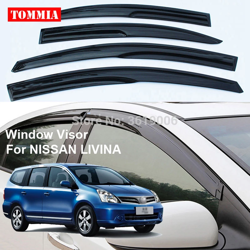 Tommia для NISSAN LIVINA, 4 шт., оконный козырек, защита от ветра и дождя, Крышка для автомобиля, Стайлинг
Tommia для NISSAN LIVINA, 4 шт., оконный козырек, защита от ветра и дождя, Крышка для автомобиля, Стайлинг