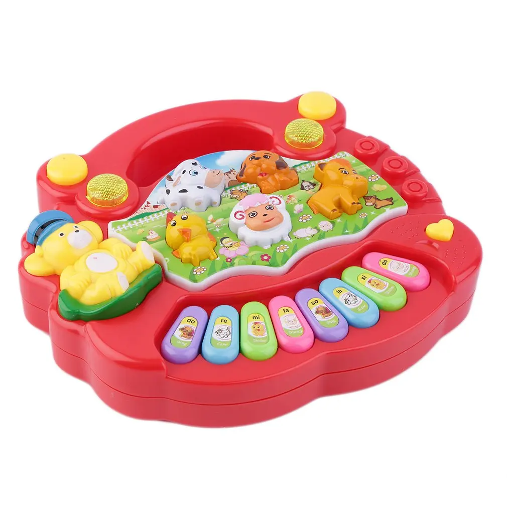 Baby Kids Musical Educational Piano Animal Farm Developmental Music Piano Toy for Child Birthday gift Hot Selling
Baby Kids Musical Educational Piano Animal Farm Developmental Music Piano Toy for Child Birthday gift Hot Selling
