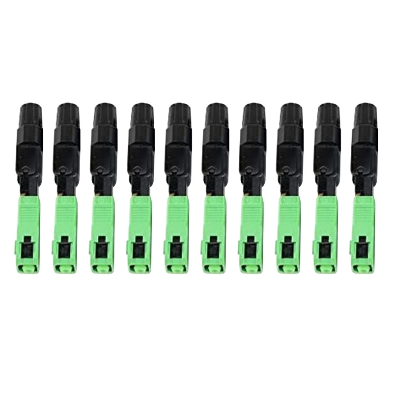 10PCS/Component FTTH SC APC Single-Mode Fiber SC APC Fast and Fast Field Assembly Adapter for Cable Entry
10PCS/Component FTTH SC APC Single-Mode Fiber SC APC Fast and Fast Field Assembly Adapter for Cable Entry