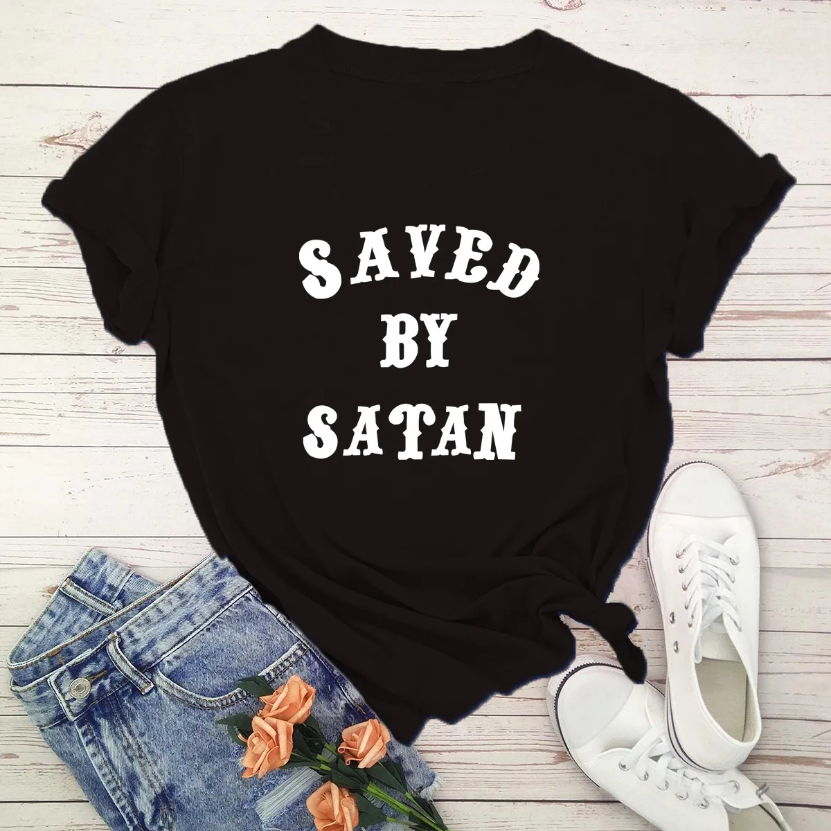 WT113 Spring and Summer Fashion New Style Quick-Drying Personality Letter Printed Loose Short Sleeve Round Neck Woman's T-shirt
WT113 Spring and Summer Fashion New Style Quick-Drying Personality Letter Printed Loose Short Sleeve Round Neck Woman's T-shirt
