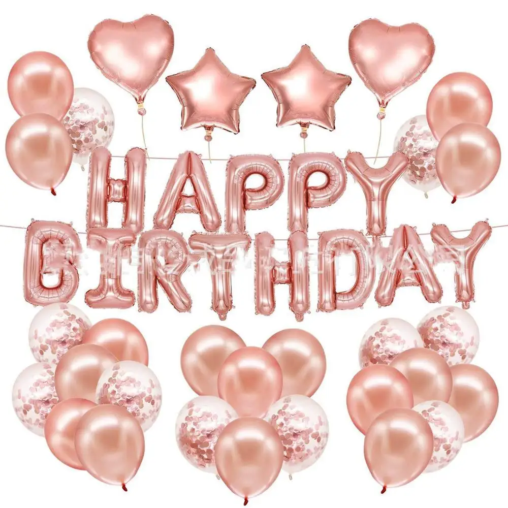 Hot Baby Party Decorations Set Children's Day Rose Gold Decorations Kid's Birthday Gift
Hot Baby Party Decorations Set Children's Day Rose Gold Decorations Kid's Birthday Gift