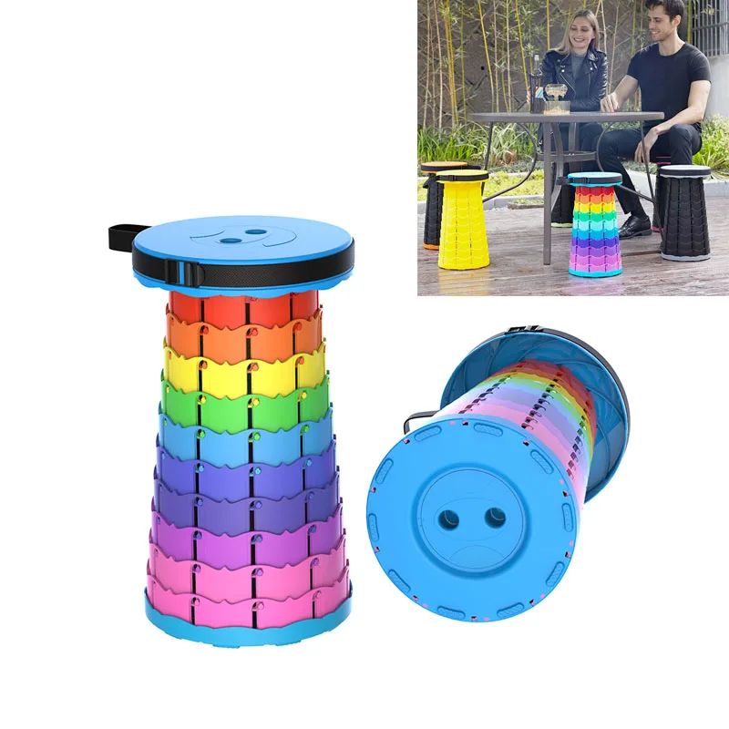 Retractable Rainbow Camping Stool Chair Outdoor Lounge Foldable Seat Chair Adjustable Outdoor Camping Fishing Furniture
Retractable Rainbow Camping Stool Chair Outdoor Lounge Foldable Seat Chair Adjustable Outdoor Camping Fishing Furniture