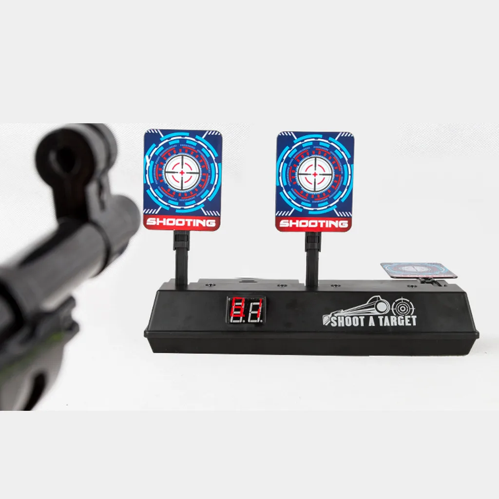 Электрическая мишень для Nerf с автосбросом высокоточная игрушка сделай сам