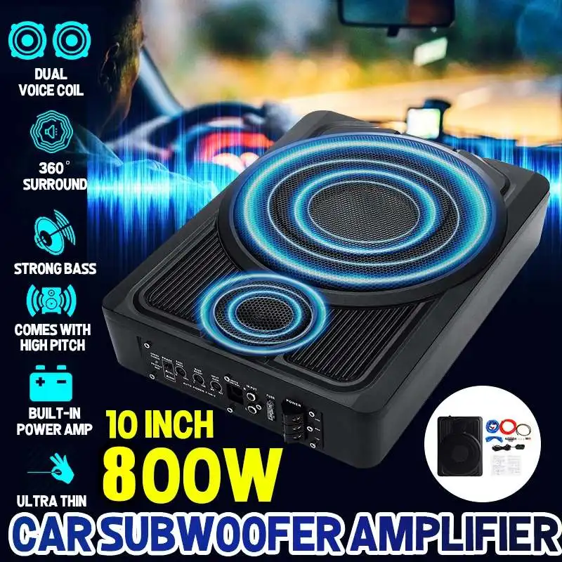 800W 600W Car Subwoofer Bass Amplifier High Fidelity Auto Subwoofer Audio Speaker Power Amplifier Surround Sound Car Audio
800W 600W Car Subwoofer Bass Amplifier High Fidelity Auto Subwoofer Audio Speaker Power Amplifier Surround Sound Car Audio