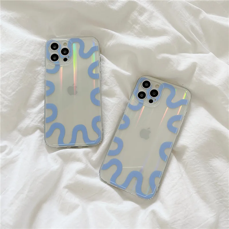 INS creative aurora clear Phone case For iphone 12 mini 11 pro max xr xs max x SE 2020 7 8 plus Soft silicone transparent cover
INS creative aurora clear Phone case For iphone 12 mini 11 pro max xr xs max x SE 2020 7 8 plus Soft silicone transparent cover