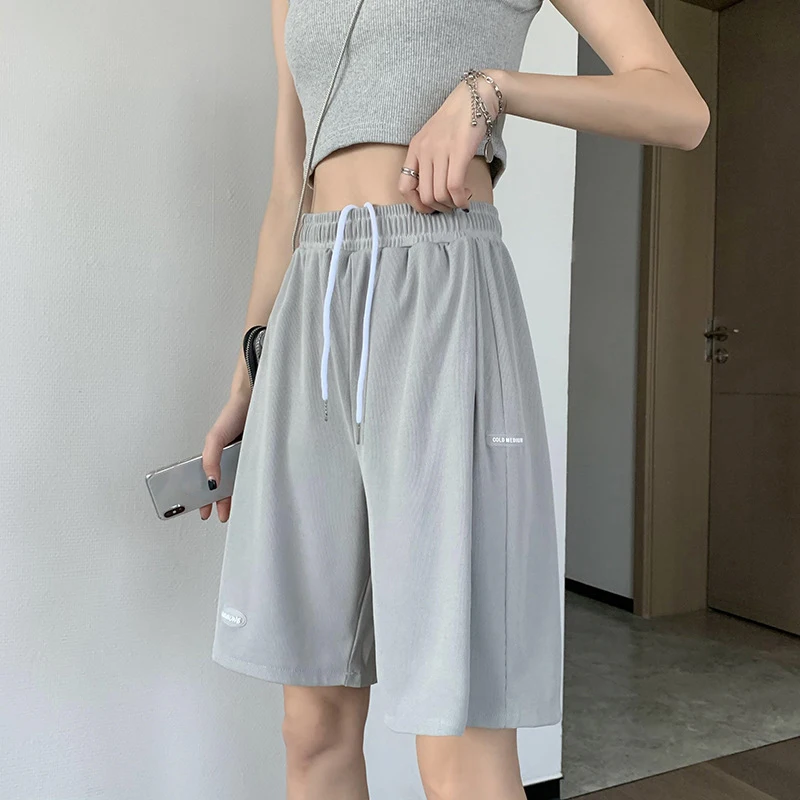 Hot Summer 2021 Casual Ice Silk Biker Shorts Women Plus Size High Waist Loose Shorts Short SweatPants Streetwear Womens Shorts
Hot Summer 2021 Casual Ice Silk Biker Shorts Women Plus Size High Waist Loose Shorts Short SweatPants Streetwear Womens Shorts