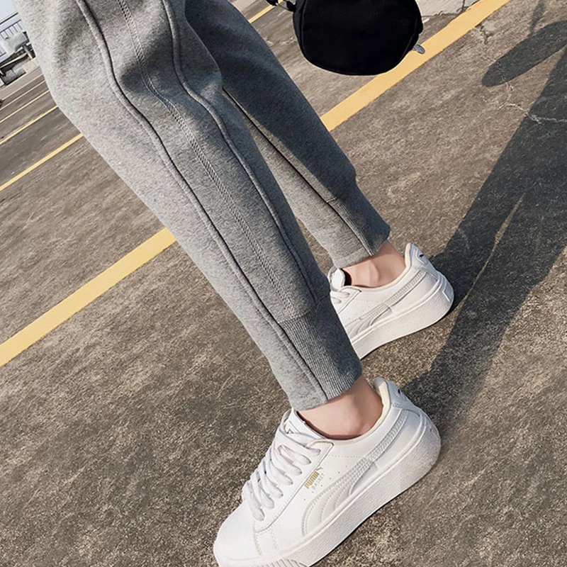 High Waist Loose Trousers Good Fabric Spring Thicken Women Pencil Pants Plus Size Wool Pants Female Autumn Fashion Clothes
High Waist Loose Trousers Good Fabric Spring Thicken Women Pencil Pants Plus Size Wool Pants Female Autumn Fashion Clothes