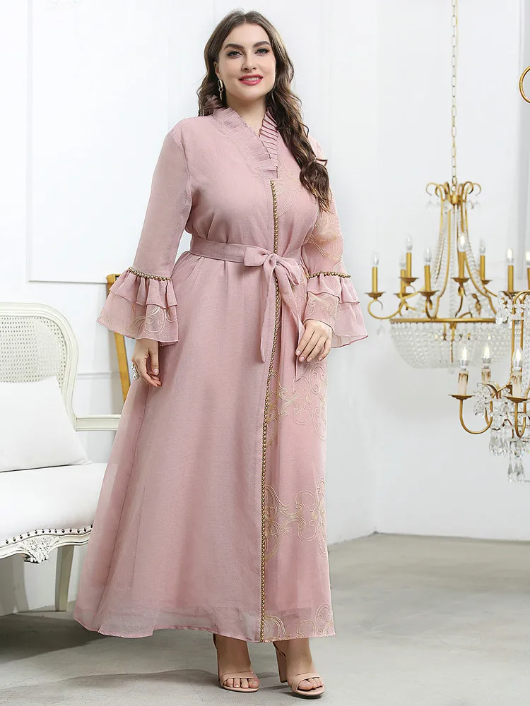 TOLEEN Plus Size Women's Maxi Dresses 2022 Spring Chic Elegant Long Sleeve Muslim Turkey Party Evening Wedding Festival Clothing
TOLEEN Plus Size Women's Maxi Dresses 2022 Spring Chic Elegant Long Sleeve Muslim Turkey Party Evening Wedding Festival Clothing