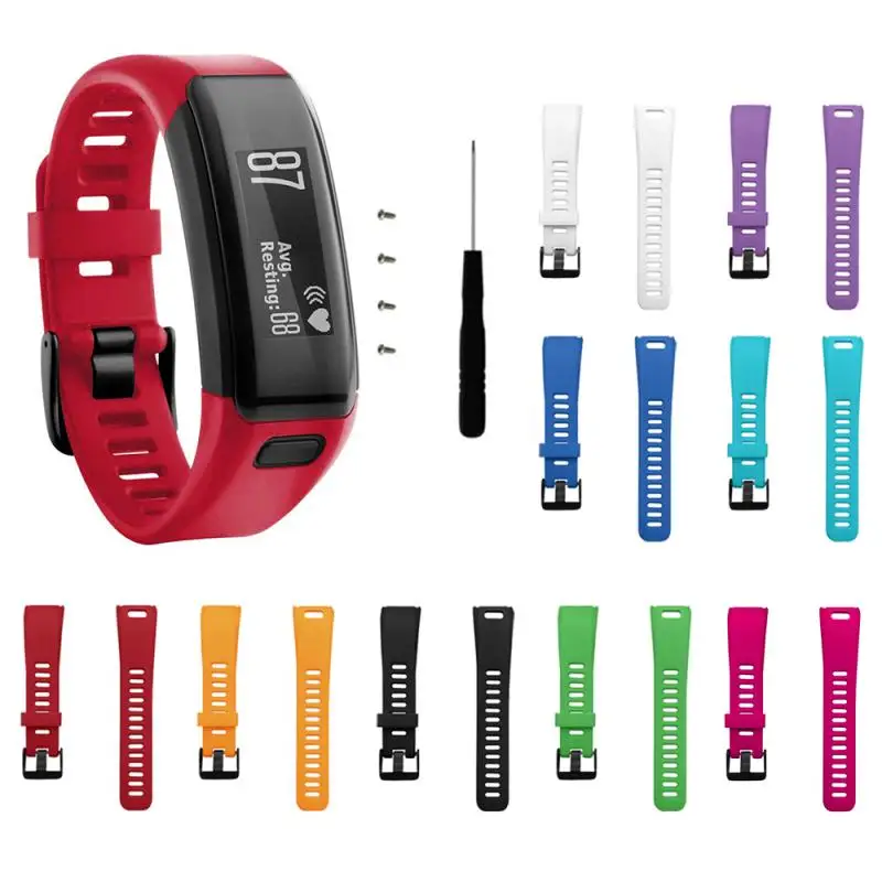 Silicone Strap Bracelet For Garmin Vivosmart HR Smart Watch Band Bracelet Replacement Wrist Strap For Garmin Vivosmart HR
Silicone Strap Bracelet For Garmin Vivosmart HR Smart Watch Band Bracelet Replacement Wrist Strap For Garmin Vivosmart HR