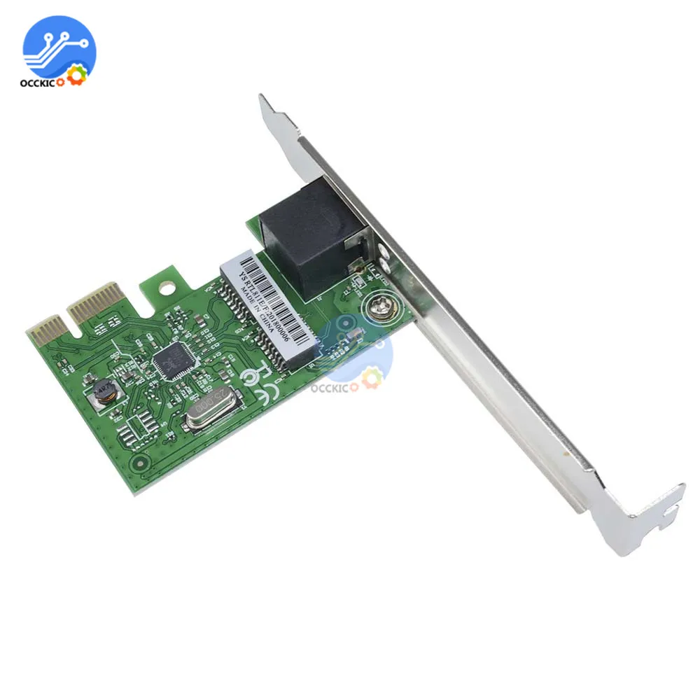 1000Mbps Network Card Gigabit Ethernet PCI Express PCI-E 10/100/1000M RJ-45 LAN Adapter Converter Connector Network Controller
1000Mbps Network Card Gigabit Ethernet PCI Express PCI-E 10/100/1000M RJ-45 LAN Adapter Converter Connector Network Controller