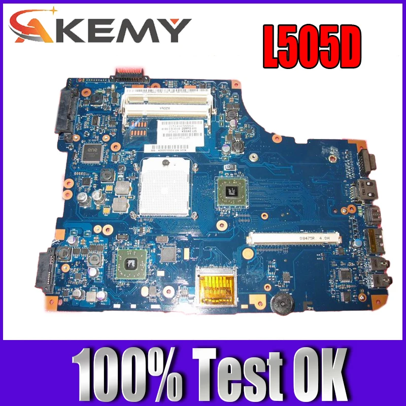 AKEMY для Toshiba Satellite L500D L505D Материнская плата ноутбука K000080470 La-4971p материнская плата 100% тестирование
AKEMY для Toshiba Satellite L500D L505D Материнская плата ноутбука K000080470 La-4971p материнская плата 100% тестирование