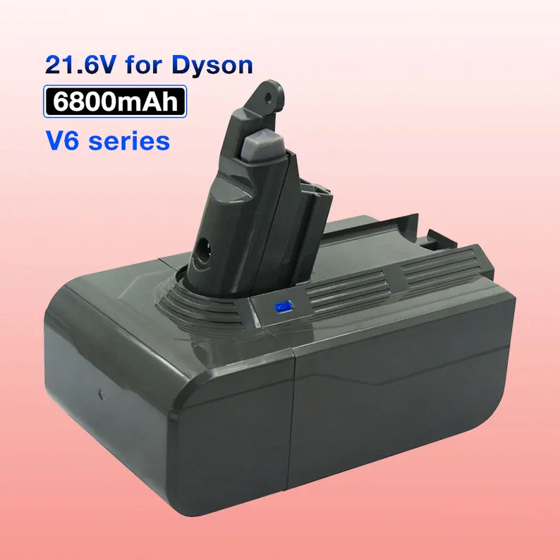 2021 6800mAh 21.6V Li-ion aspirateurs Rechargeable Batterie De Remplacement pour Dyson V6 DC58 DC59 DC61 DC62 SV03 SV05 SV07
2021 6800mAh 21.6V Li-ion aspirateurs Rechargeable Batterie De Remplacement pour Dyson V6 DC58 DC59 DC61 DC62 SV03 SV05 SV07