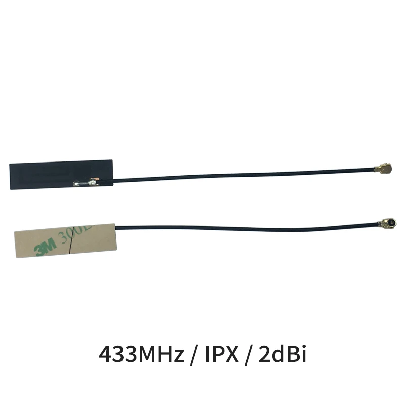 10 шт./лот 433 МГц FPC WiFi антенна 2dBi IPX интерфейс TX433 3208 50 Ом всенаправленное радио