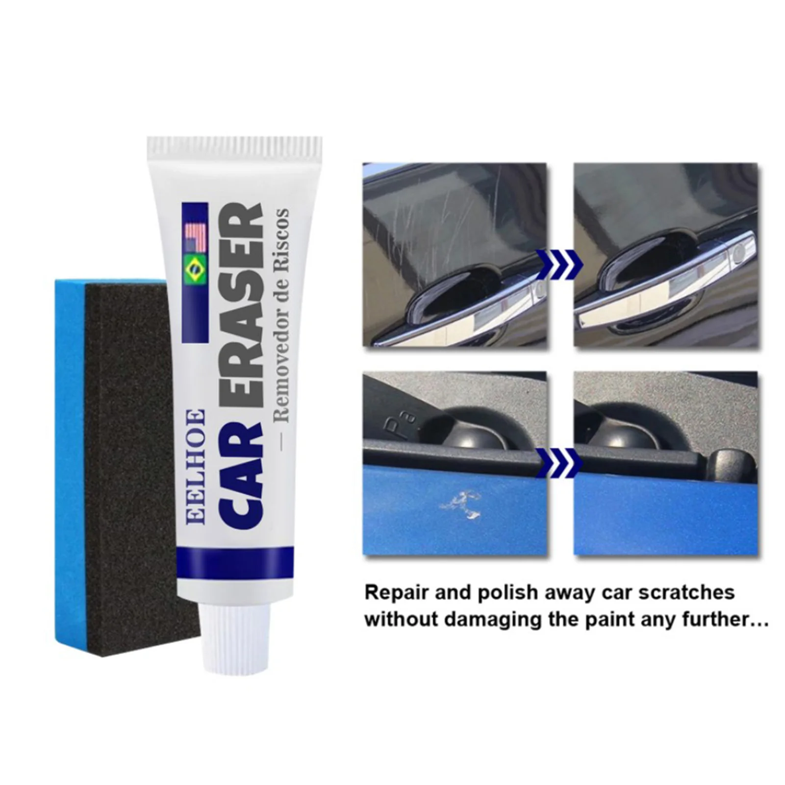 Car Wax Car Scratches Repair Kit Polishing Wax Cream Paint Scratch Remover Auto Polishing Car Styling Paste Polish Cleaning
Car Wax Car Scratches Repair Kit Polishing Wax Cream Paint Scratch Remover Auto Polishing Car Styling Paste Polish Cleaning