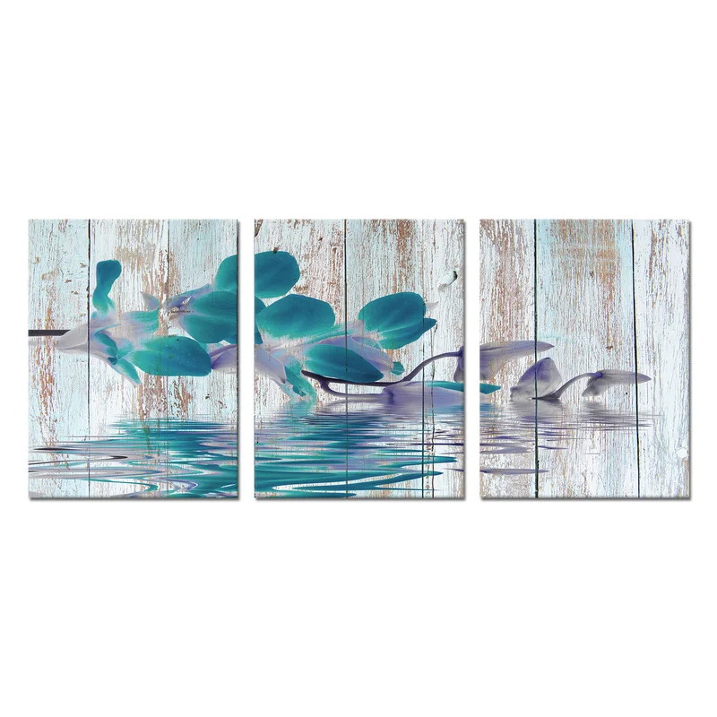 3 Pieces Canvas Posters and Prints Bedroom Turquoise Color Orchid on Water Print Home Decor Poster for Room Decoration Pictures
3 Pieces Canvas Posters and Prints Bedroom Turquoise Color Orchid on Water Print Home Decor Poster for Room Decoration Pictures