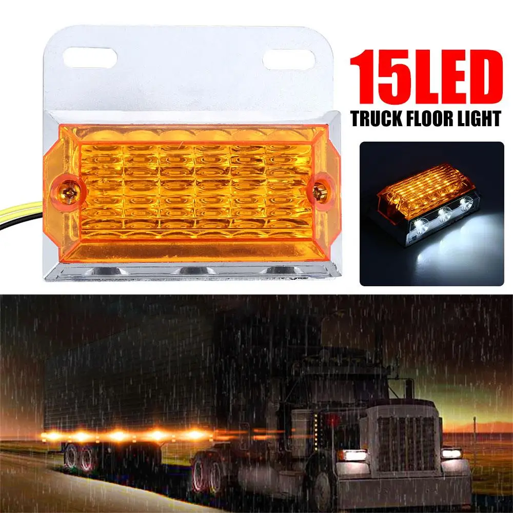 Waterproof 15LED Truck Warning Light NEW Camper RV Side Light 2020 Trailer Marker Light Pickup
Waterproof 15LED Truck Warning Light NEW Camper RV Side Light 2020 Trailer Marker Light Pickup