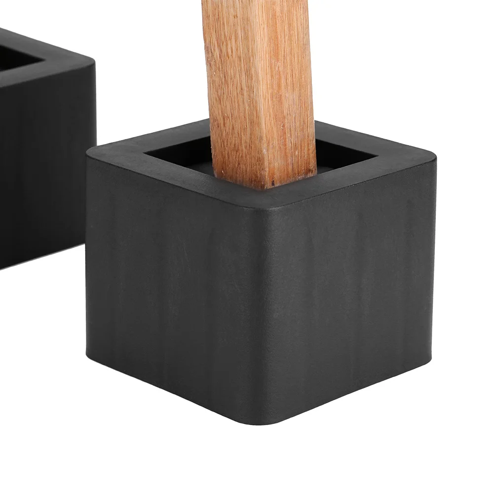 4Pcs Furniture Leg Risers PP Plastic Non-Slip Riser For Table Desk Bed Sofa Black Color Care For The Cervical And Lumbar Spine 
4Pcs Furniture Leg Risers PP Plastic Non-Slip Riser For Table Desk Bed Sofa Black Color Care For The Cervical And Lumbar Spine