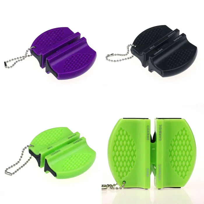 New Mini Ceramic Rod Knife Sharpener Two-stage Tungsten Portable Butterfly Type Whetstone Sharpener Sharpening Knives Stone
New Mini Ceramic Rod Knife Sharpener Two-stage Tungsten Portable Butterfly Type Whetstone Sharpener Sharpening Knives Stone