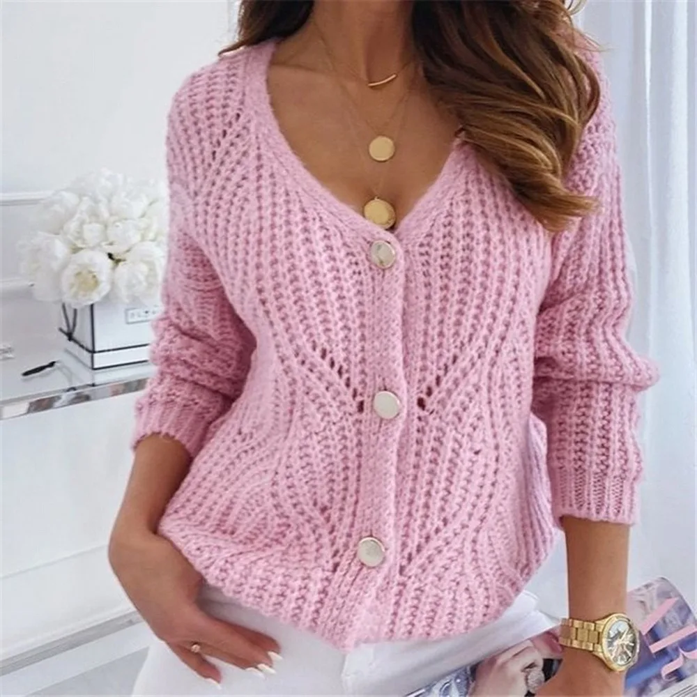 NIBESSER Women Knitted Cardigans Sweater 2021 Autumn Long Sleeve Loose Coat Casual Button Thick V Neck Solid Female Sexy Tops
NIBESSER Women Knitted Cardigans Sweater 2021 Autumn Long Sleeve Loose Coat Casual Button Thick V Neck Solid Female Sexy Tops