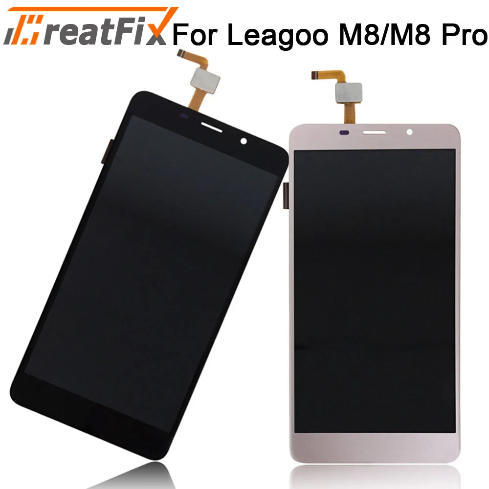 Для 5 7 дюйма Leagoo M8 Pro ЖК дисплей Дисплей и кодирующий преобразователь сенсорного