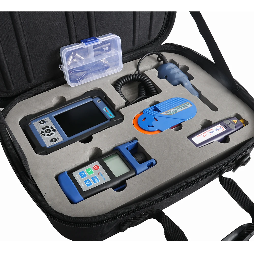 Orientek 2020 portable Fiber Cleaning & Test Kit TCI-6D fiber connector cleaning loss test tool kit
Orientek 2020 portable Fiber Cleaning & Test Kit TCI-6D fiber connector cleaning loss test tool kit