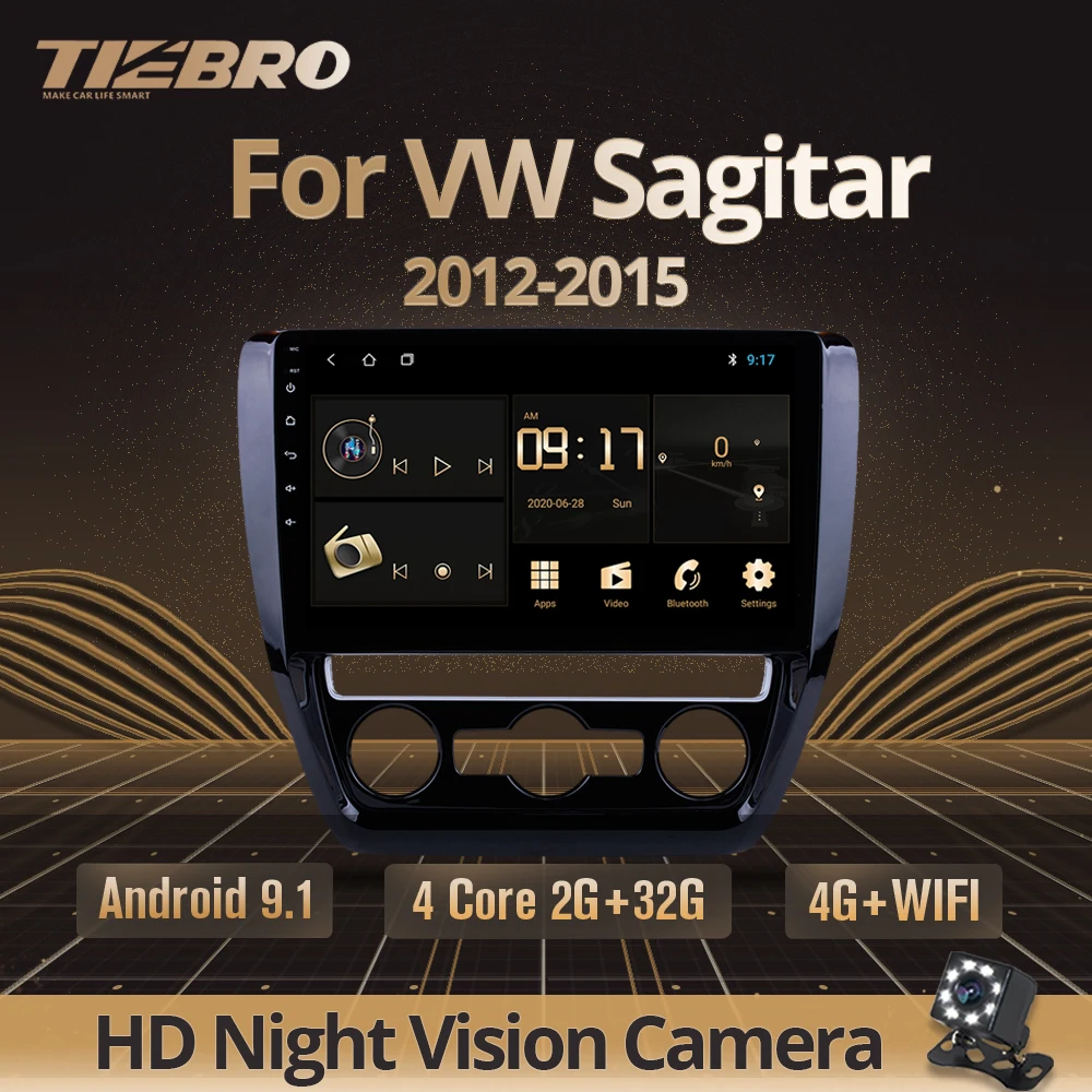 TIEBRO For VW Volkswagen Sagitar 2012-2015 Multimedia Player Car DVD Radio GPS Navigation Touch IPS Screen 10 Inch Android 9.0
TIEBRO For VW Volkswagen Sagitar 2012-2015 Multimedia Player Car DVD Radio GPS Navigation Touch IPS Screen 10 Inch Android 9.0