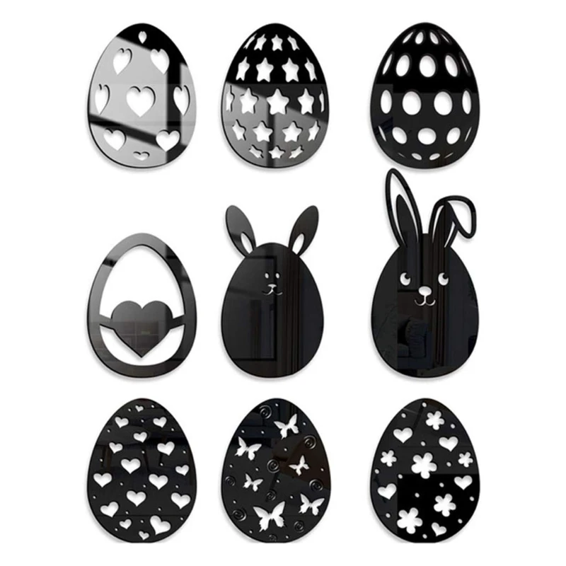 Cartoon Acrylic Rabbit Eggs Mirror Surface Wall Sticker Bedroom Living Room Study Dorm 3D Creative Mural Decal Home Deco
Cartoon Acrylic Rabbit Eggs Mirror Surface Wall Sticker Bedroom Living Room Study Dorm 3D Creative Mural Decal Home Deco