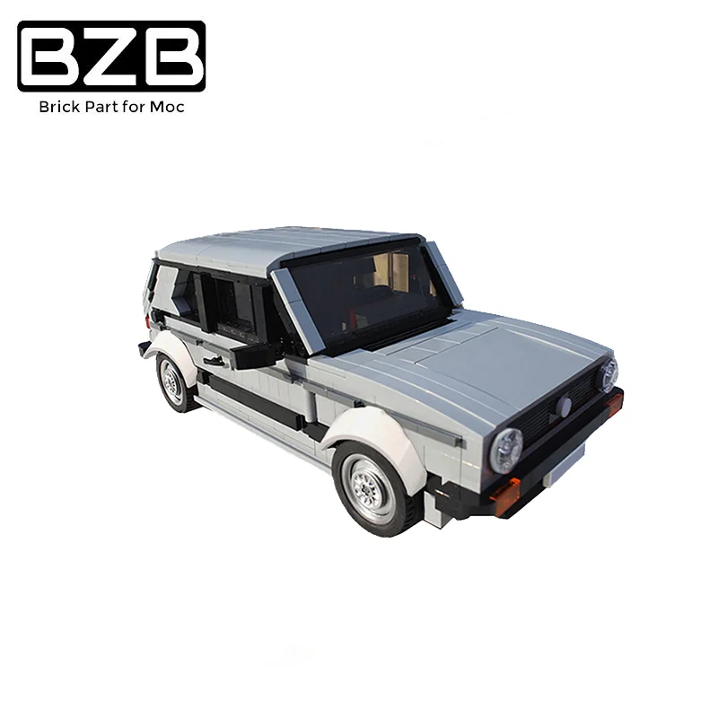 BZB MOC MK1 GTI City Speed спортивный автомобиль 20814 креативные строительные блоки модель