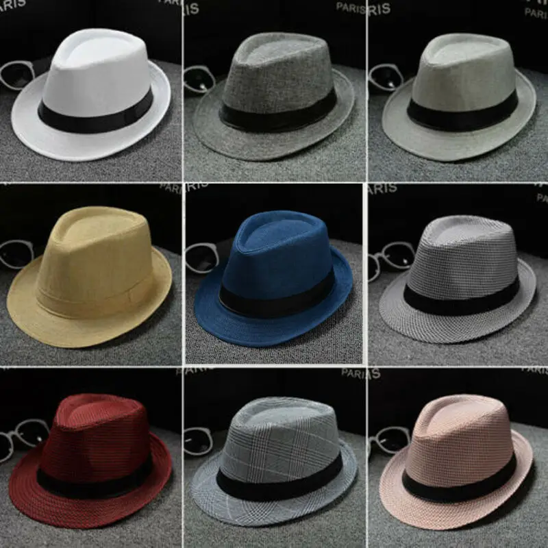 Women Men Summer Beach Trilby Fedora Straw Dress Hat Wide Brim Beach Cap Night Party Club Sun Hat
Women Men Summer Beach Trilby Fedora Straw Dress Hat Wide Brim Beach Cap Night Party Club Sun Hat