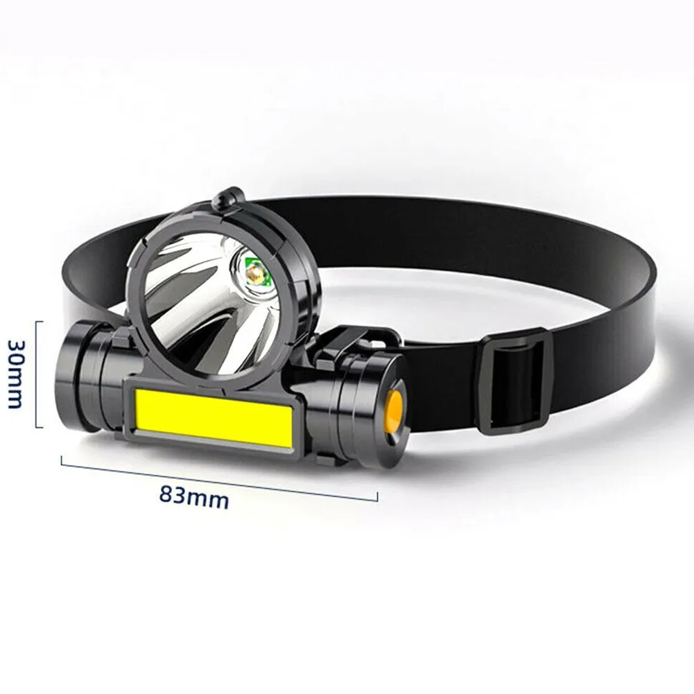 Outdoor Fishing Lights Portable Large Luminous Surface Small Size Black 3.7V 10W OSL+COB USB Charging Glare Headlamp
Outdoor Fishing Lights Portable Large Luminous Surface Small Size Black 3.7V 10W OSL+COB USB Charging Glare Headlamp