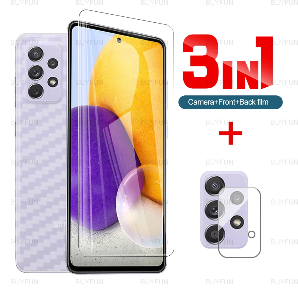 Для Samsung A72 5G 6,7 ''задняя пленка из углеродного волокна + Переднее закалённое Защитное стекло для samsung samung galaxi 72 72a защита для объектива защитна...
Для Samsung A72 5G 6,7 ''задняя пленка из углеродного волокна + Переднее закалённое Защитное стекло для samsung samung galaxi 72 72a защита для объектива защитна...