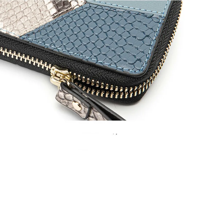 Leather Zipper Organ Card Case Multifunctional Simple Snake Pattern First Layer Cowhide Coin Purse Card Holder Credit Card Case
Leather Zipper Organ Card Case Multifunctional Simple Snake Pattern First Layer Cowhide Coin Purse Card Holder Credit Card Case