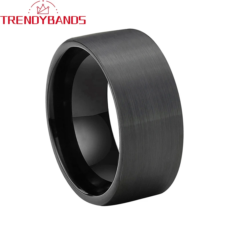 Tungsten Carbide Rings For Men Women 10mm Flat Engagement Wedding Bands Brushed Finish Comfort Fit
Tungsten Carbide Rings For Men Women 10mm Flat Engagement Wedding Bands Brushed Finish Comfort Fit