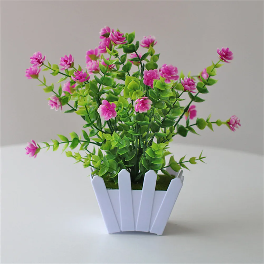 Artificial Plants Eucalyptus Bonsai Small Tree Pot Plants Fake Flowers Potted Ornaments For Home Decoration Hotel Garden Decor
Artificial Plants Eucalyptus Bonsai Small Tree Pot Plants Fake Flowers Potted Ornaments For Home Decoration Hotel Garden Decor