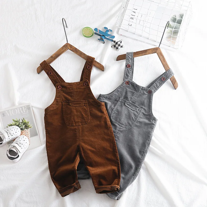Children Suspender Trousers Korean Cotton Baby Boys Girls Overalls 1-4 Years Baby Corduroy Rompers Grils Jumpsuit Infant Clothes
Children Suspender Trousers Korean Cotton Baby Boys Girls Overalls 1-4 Years Baby Corduroy Rompers Grils Jumpsuit Infant Clothes