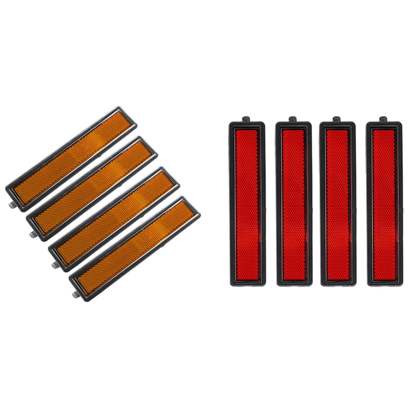 NEW-8 Pcs Car Amber Turn Signal Light Bumper Side Marker Light For-BMW E30 E32 E34 3 Series Yellow & Red
NEW-8 Pcs Car Amber Turn Signal Light Bumper Side Marker Light For-BMW E30 E32 E34 3 Series Yellow & Red