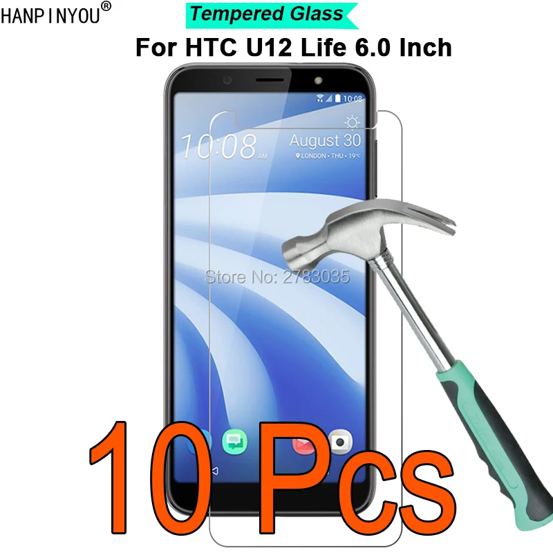 10 шт./лот для HTC U12 Life 6,0 дюйма твердость 9H 2.5D ультратонкое Закаленное стекло пленка защита для экрана
10 шт./лот для HTC U12 Life 6,0 дюйма твердость 9H 2.5D ультратонкое Закаленное стекло пленка защита для экрана