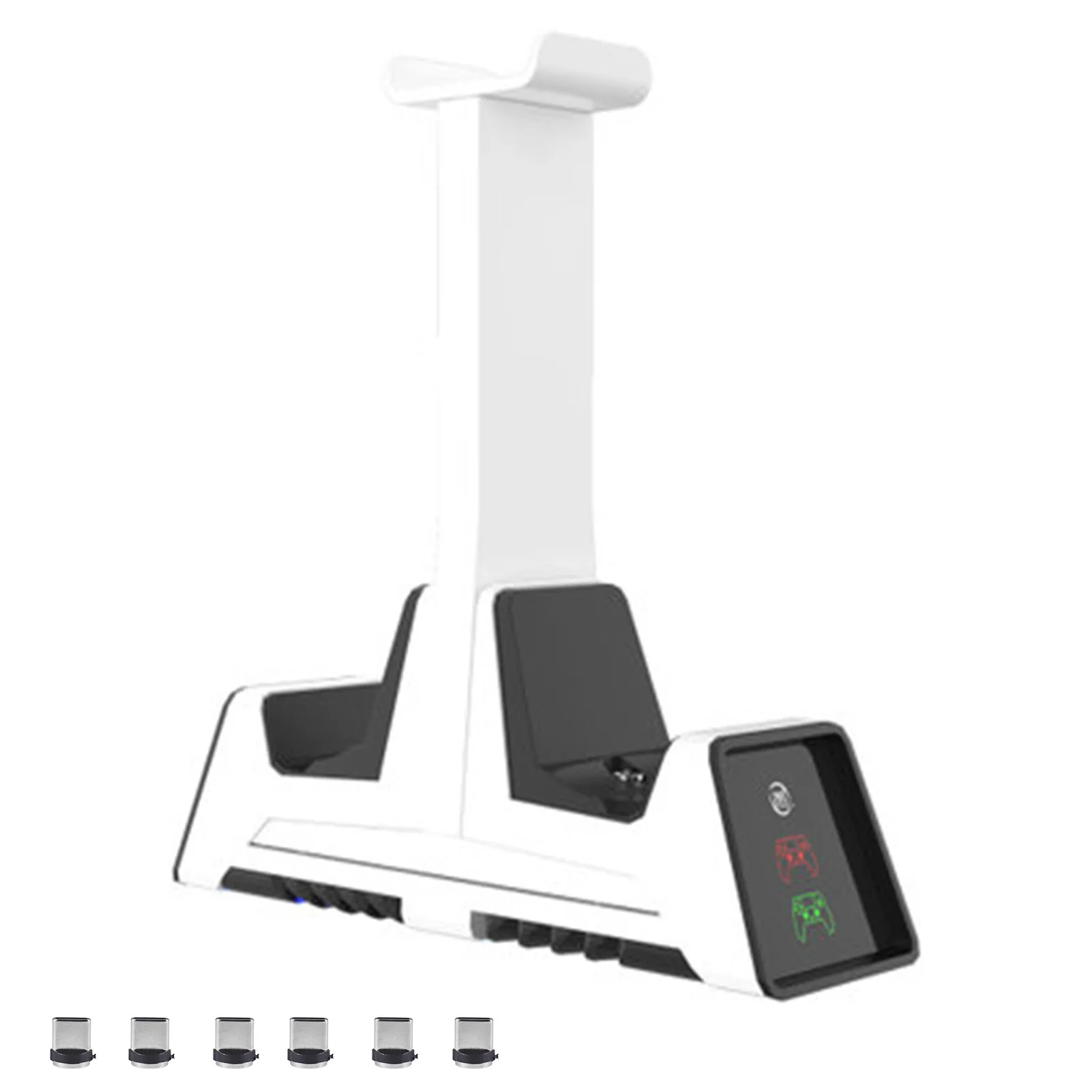 Magnetic Charging For PS5 Multi-function Charging Base Headset Storage Rack Controller Charger Stand Adaptor
Magnetic Charging For PS5 Multi-function Charging Base Headset Storage Rack Controller Charger Stand Adaptor