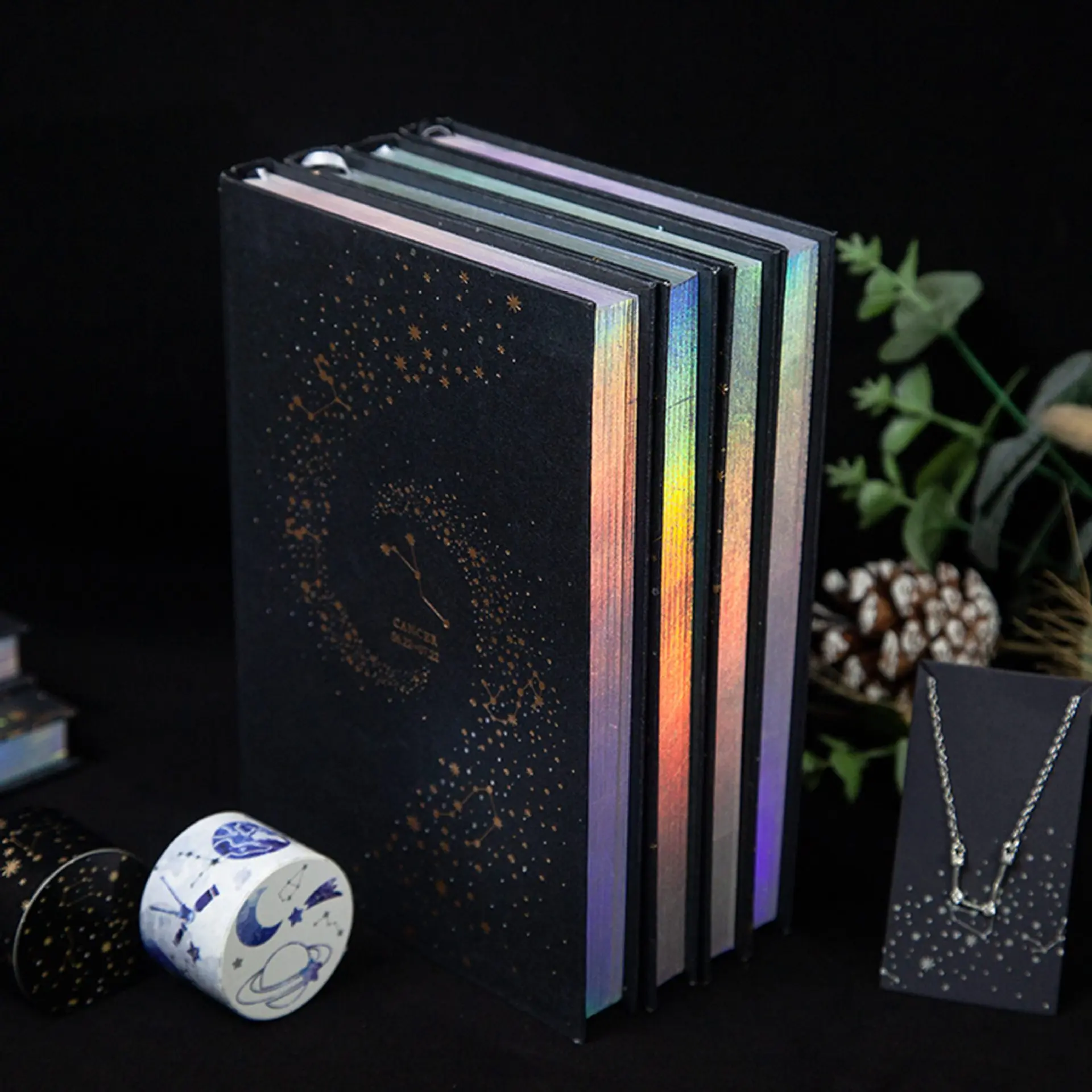 

Notebook diary European thick constellation diary creativity A5 classic gift schedule planner school office supplies gift box