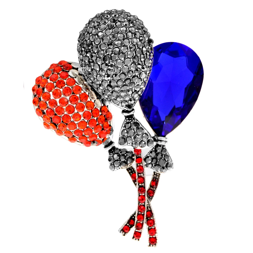 CINDY XIANG Big Crystal Balloon Brooches For Women Cute 2-color Romantic Office Party Rhinestone Brooch Pin Friends Jewelry Gift
CINDY XIANG Big Crystal Balloon Brooches For Women Cute 2-color Romantic Office Party Rhinestone Brooch Pin Friends Jewelry Gift