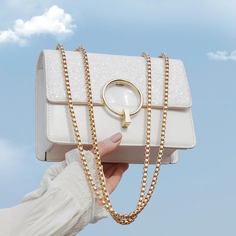 Нишевая сумка для женщин, новинка 2021, трендовая креативная плотная и тяжелая сумка на цепочке, Высококачественная сумка-мессенджер на одно ...
Нишевая сумка для женщин, новинка 2021, трендовая креативная плотная и тяжелая сумка на цепочке, Высококачественная сумка-мессенджер на одно ...