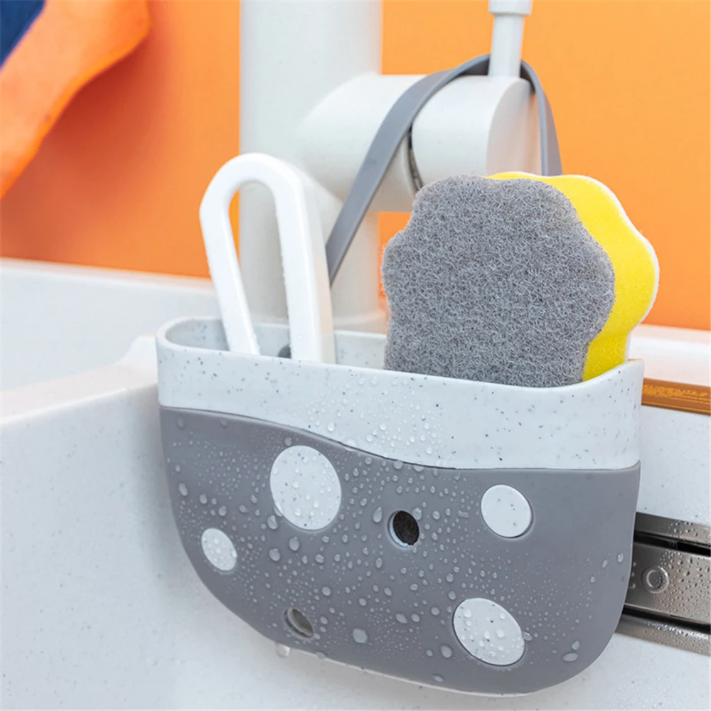 Sink Drain Rack Shelf Sponge Hanging Bag Kitchen Accessories Strap Faucet Storage Basket with Holes Bathroom Holder
Sink Drain Rack Shelf Sponge Hanging Bag Kitchen Accessories Strap Faucet Storage Basket with Holes Bathroom Holder