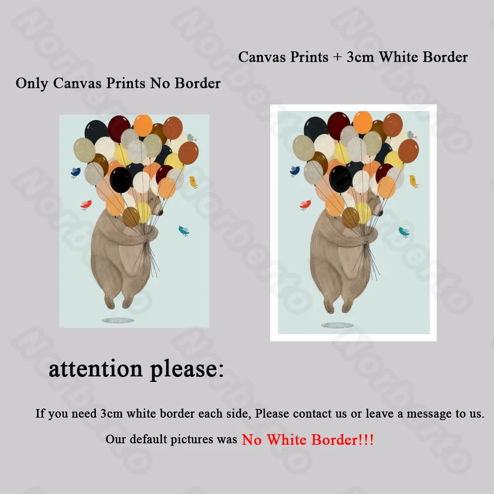 Cartoon Pictures Canvas Painting Wall Various Cute Animals Bears with Balloons Deer Fox Poster for Home Rooms Wall Decoration
Cartoon Pictures Canvas Painting Wall Various Cute Animals Bears with Balloons Deer Fox Poster for Home Rooms Wall Decoration