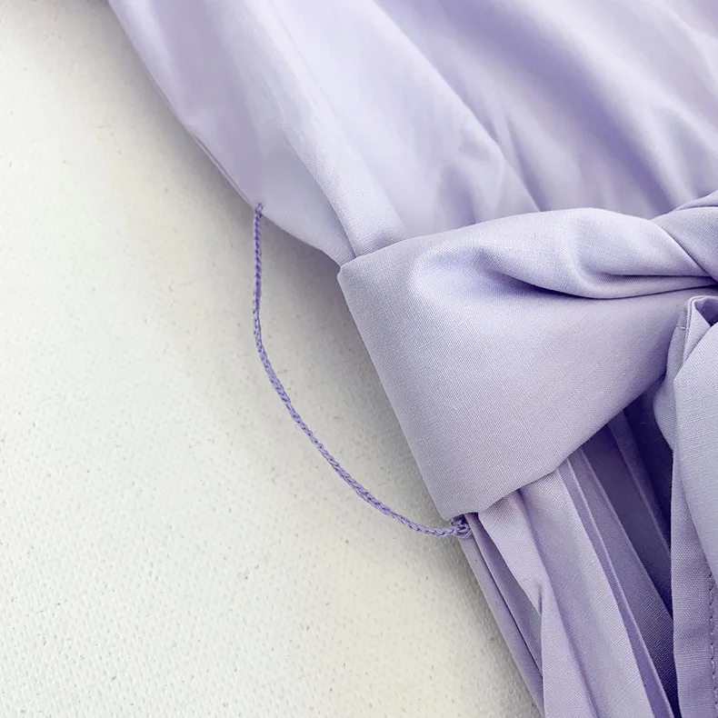 High Quality Women Summer Palace Elegant Sweet Cute Bow Puff Sleeve Pleated Short Sleeve Dress
High Quality Women Summer Palace Elegant Sweet Cute Bow Puff Sleeve Pleated Short Sleeve Dress