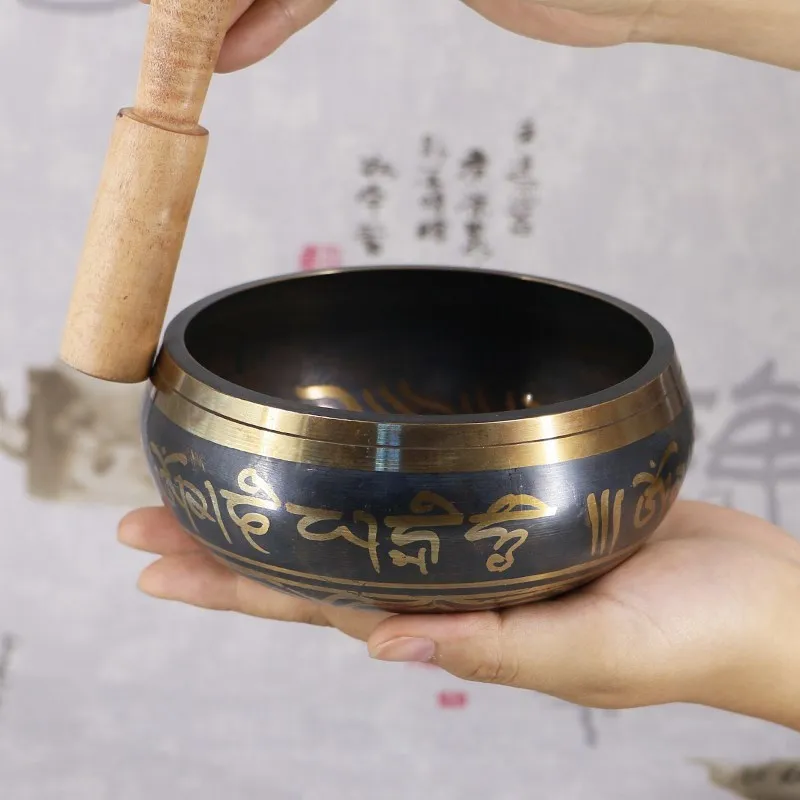 Tibetan Singing Bowl Buddhism Meditation Bell Hand Hammered Buddhist Brass Bowls Yoga Copper Chakra Healing Spiritual Gift Decor
Tibetan Singing Bowl Buddhism Meditation Bell Hand Hammered Buddhist Brass Bowls Yoga Copper Chakra Healing Spiritual Gift Decor