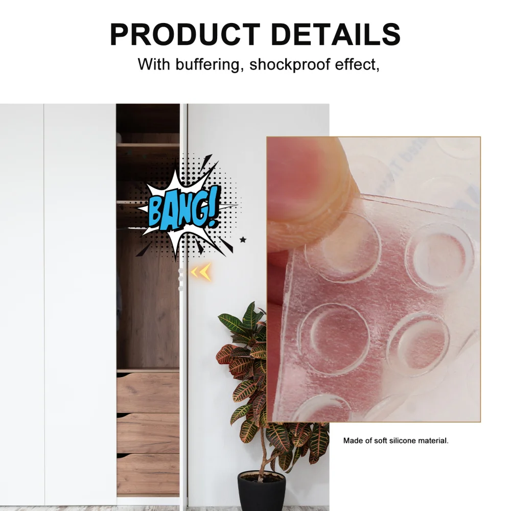 1 Set 160Pcs Silicone Cabinet Drawer Door Cushions Anti-scratch Door Bumpers
1 Set 160Pcs Silicone Cabinet Drawer Door Cushions Anti-scratch Door Bumpers