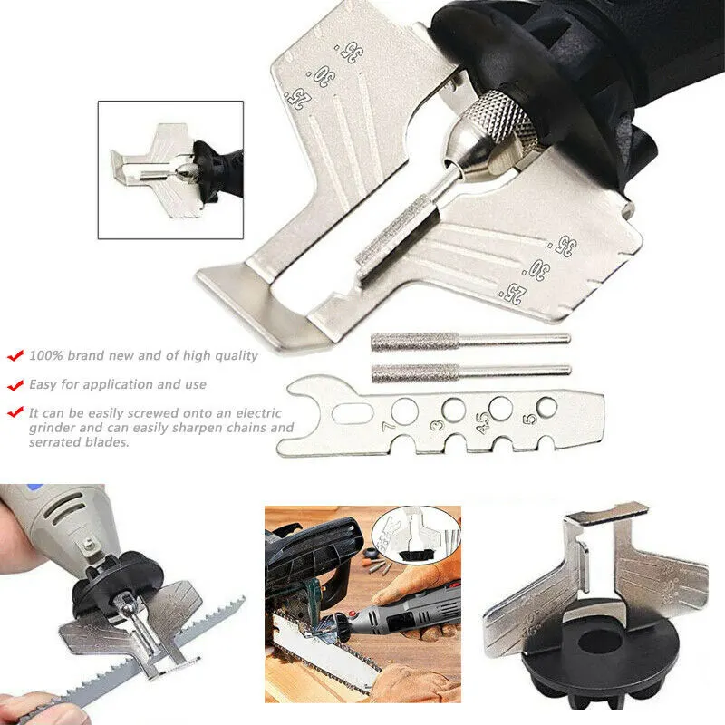 Sharpening Attachment Chain Saw Tooth Grinding Tools Used Electric Grinder Accessories Sharpening Outdoor Garden Tool BJStore
Sharpening Attachment Chain Saw Tooth Grinding Tools Used Electric Grinder Accessories Sharpening Outdoor Garden Tool BJStore