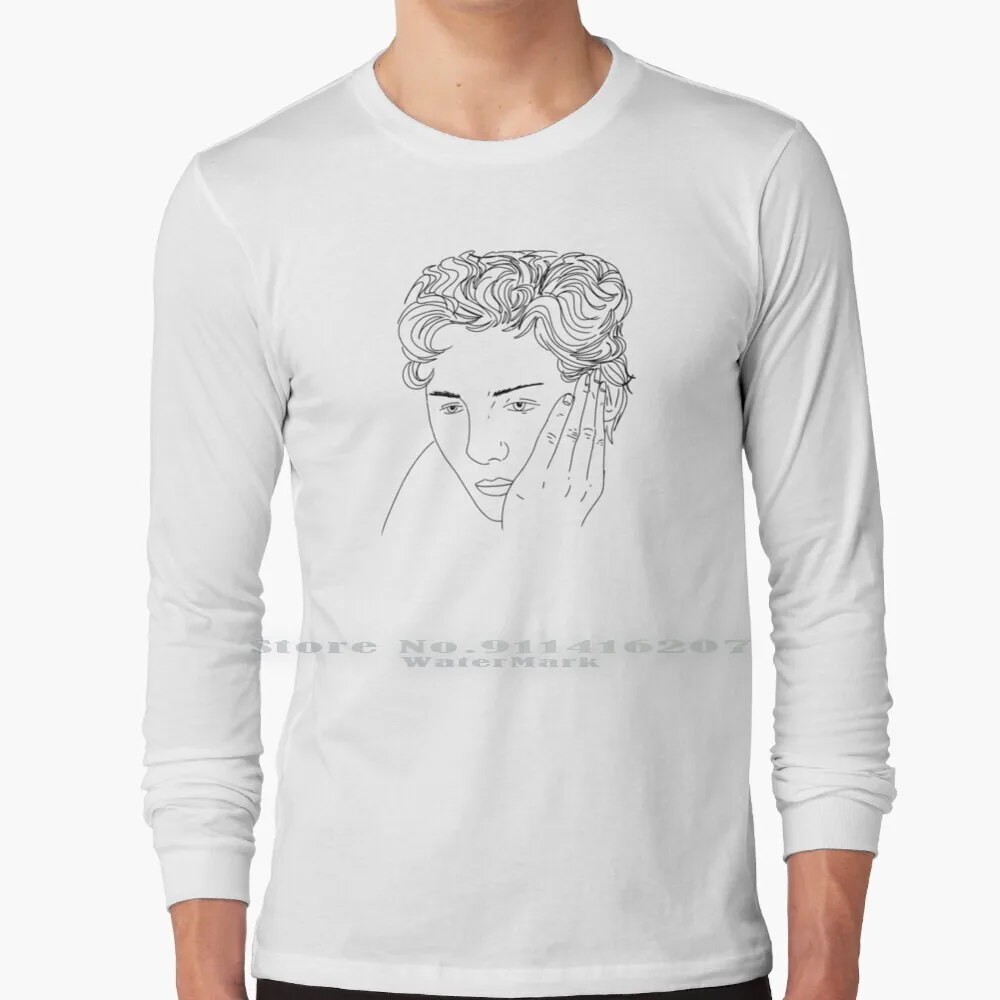 Футболка с надписью «Call Me By Your Name Elio», 100% Чистый хлопок 
Футболка с надписью «Call Me By Your Name Elio», 100% Чистый хлопок