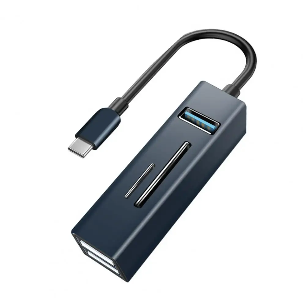 USB-концентратор 5 в 1 с кардридером для SD/TF-карт | Компьютеры и офис